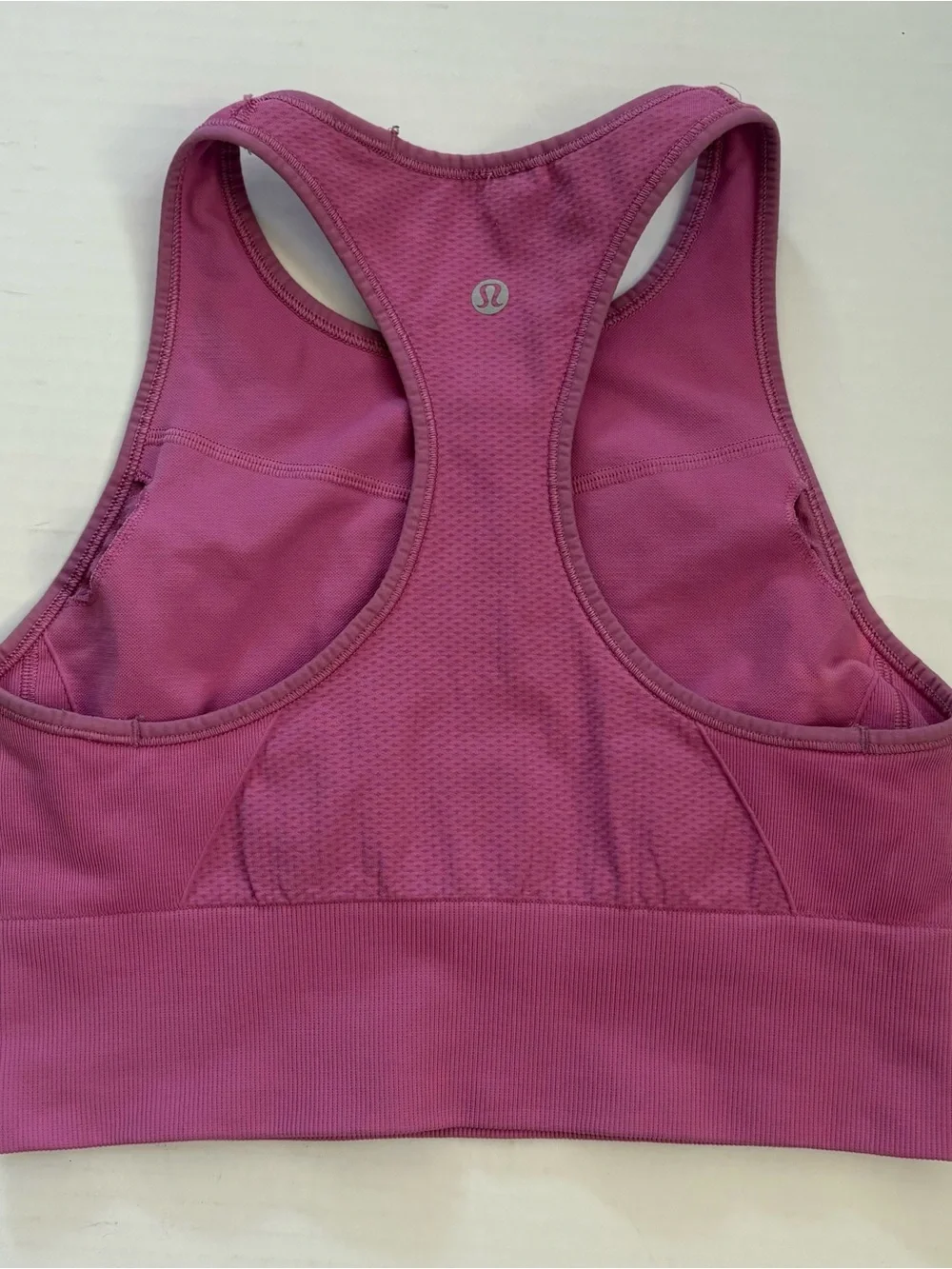 Lululemon Ebb to Train Bra *Medium Support, C/D Cup Magenta Glow Size 6